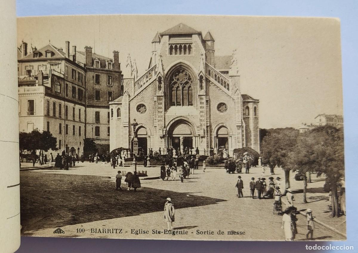 Postales: Cuaderno postales antiguas de Biarritz - Foto 15