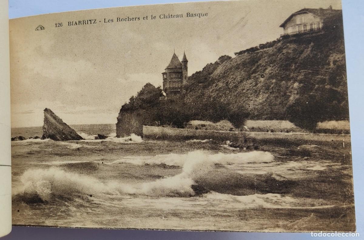 Postales: Cuaderno postales antiguas de Biarritz - Foto 16