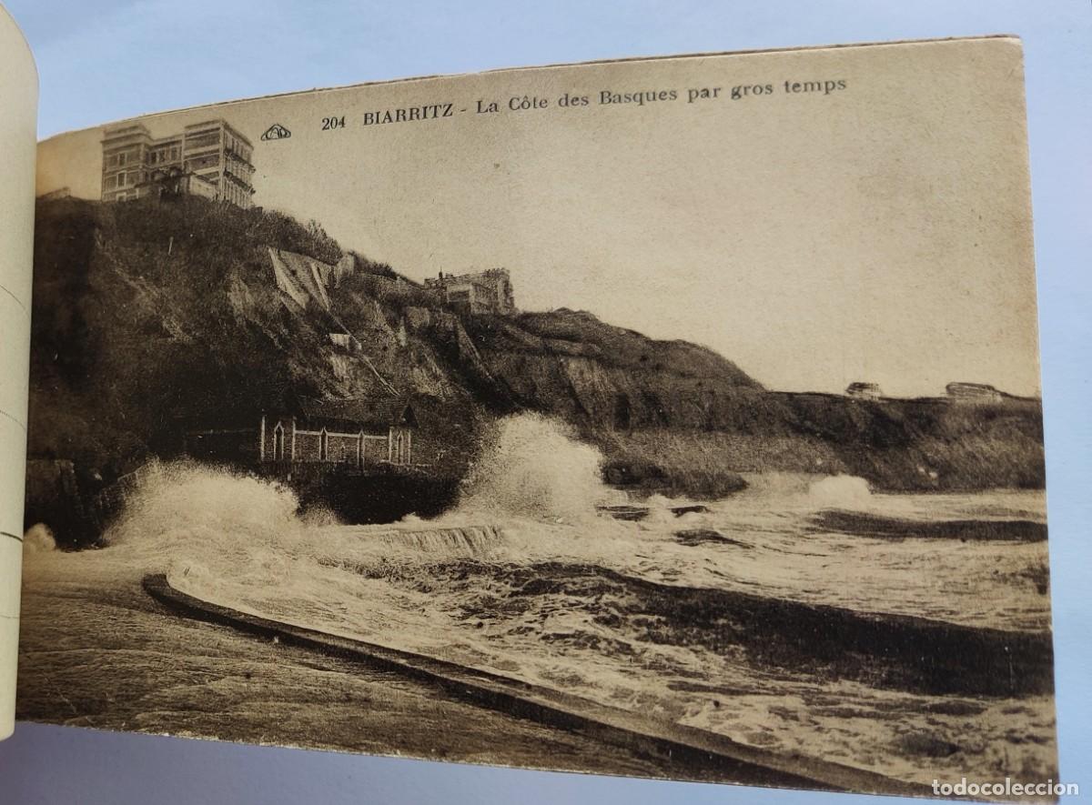 Postales: Cuaderno postales antiguas de Biarritz - Foto 19