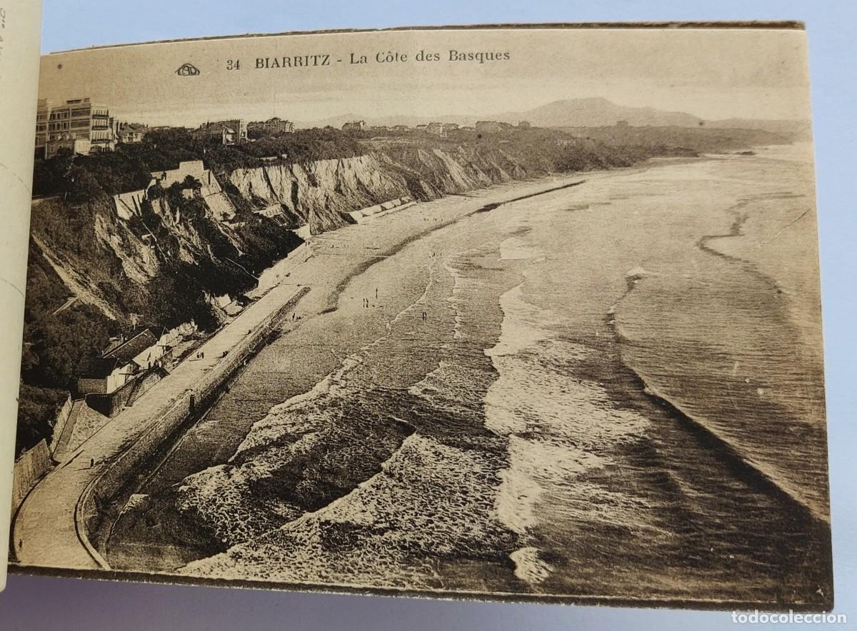 Postales: Cuaderno postales antiguas de Biarritz - Foto 20