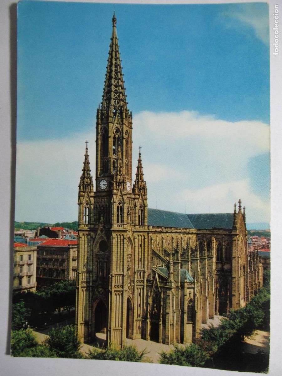 Postales: San Sebasti&aacute;n - Catedral - Foto 1