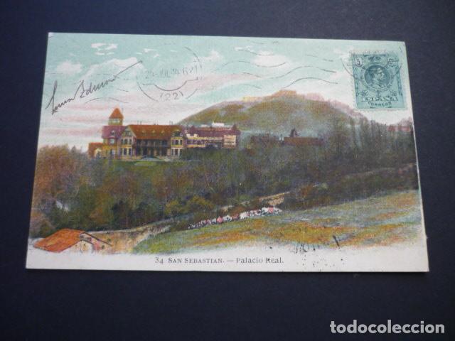 Postales: SAN SEBASTIAN PALACIO REAL - Foto 1