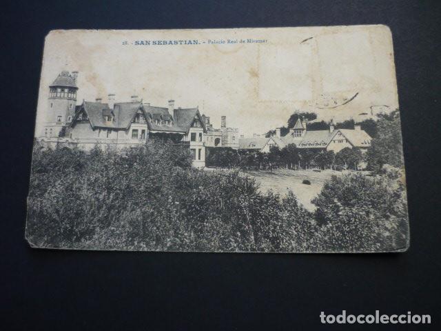 Postales: SAN SEBASTIAN PALACIO DE MIRAMAR - Foto 1
