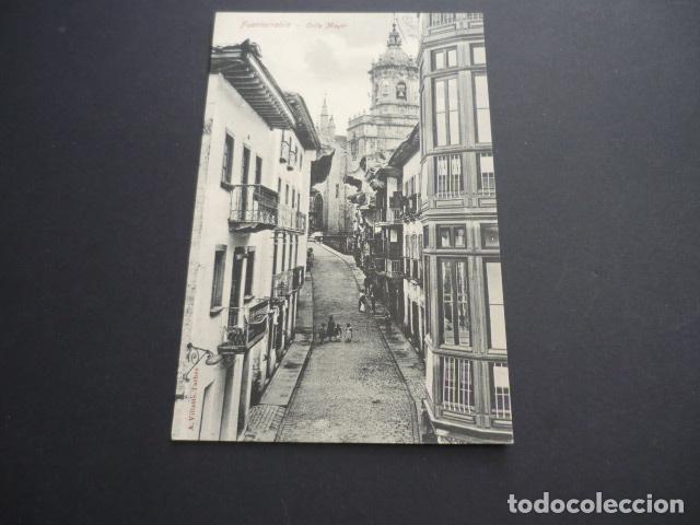 Postales: FUENTERRABIA GUIPUZCOA CALLE MAYOR - Foto 1