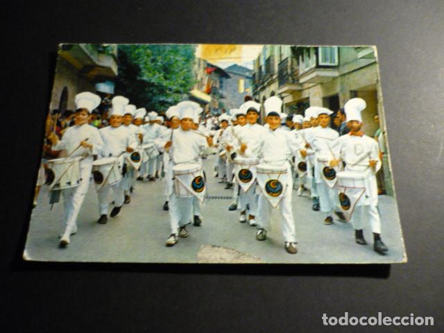 Postales: FOLKLORE VASCO TAMBORRADA - Foto 1