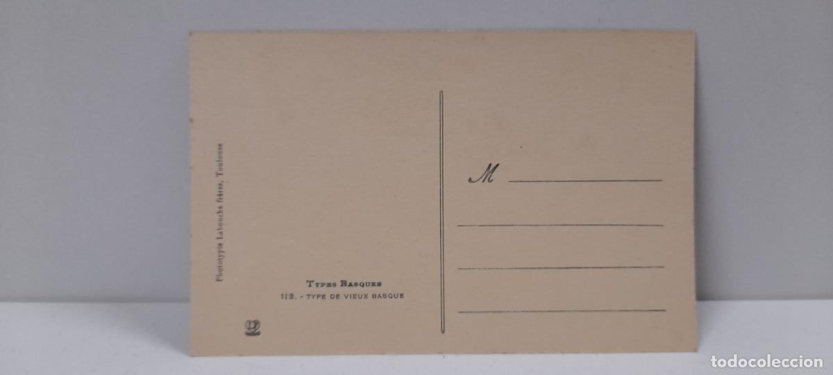 Postales: ANTIGUA POSTAL TYPES BASQUES - TYPE DE VIEUX BASQUE . SIN CIRCULAR - Foto 2