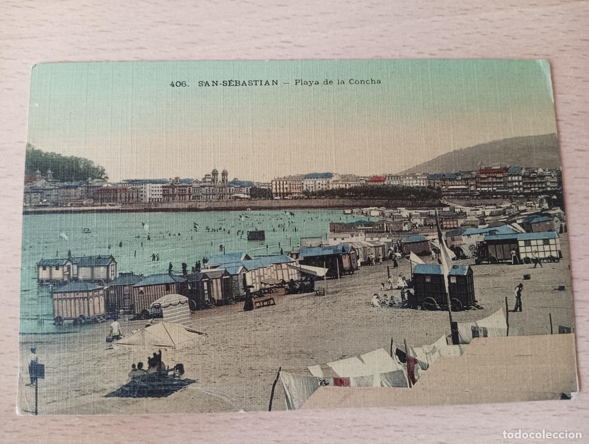 Postales: San Sebastian - Playa de la Concha. - Foto 1