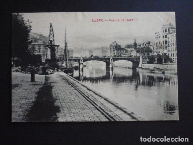 Postales: BILBAO PUENTE DE ISABEL II - Foto 1