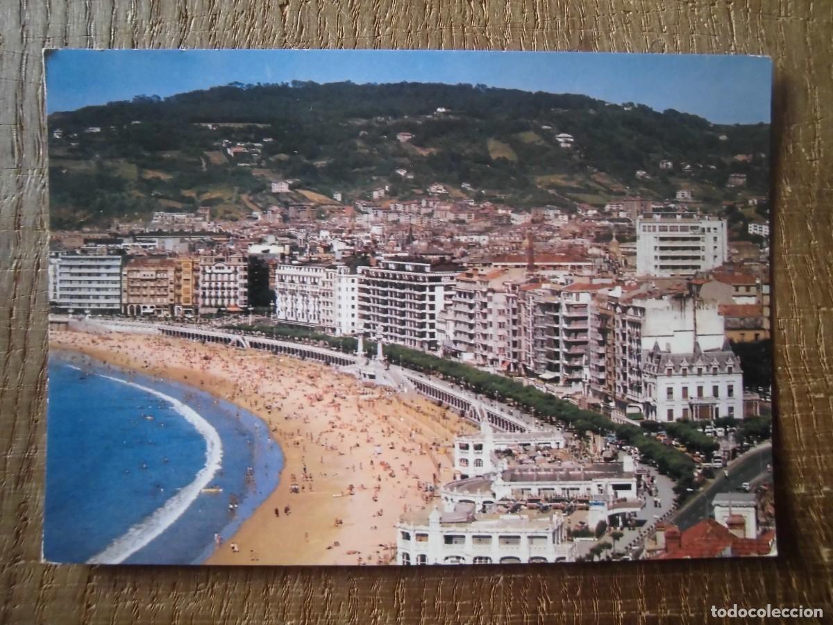 Postales: POSTAL SAN SEBASTI&Aacute;N PLAYA DE LA CONCHA - Foto 1