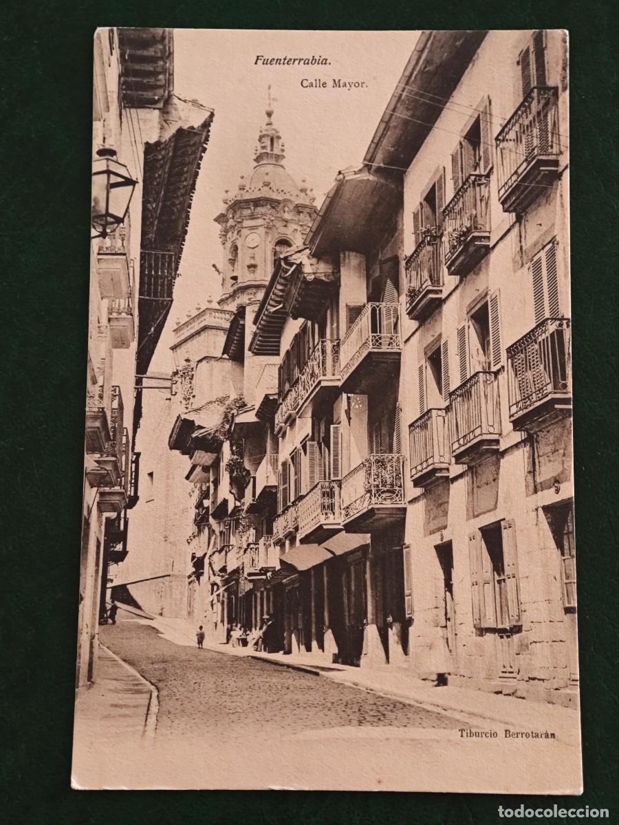 Postales: Postal Fuenterrabia Calle Mayor - Foto 1