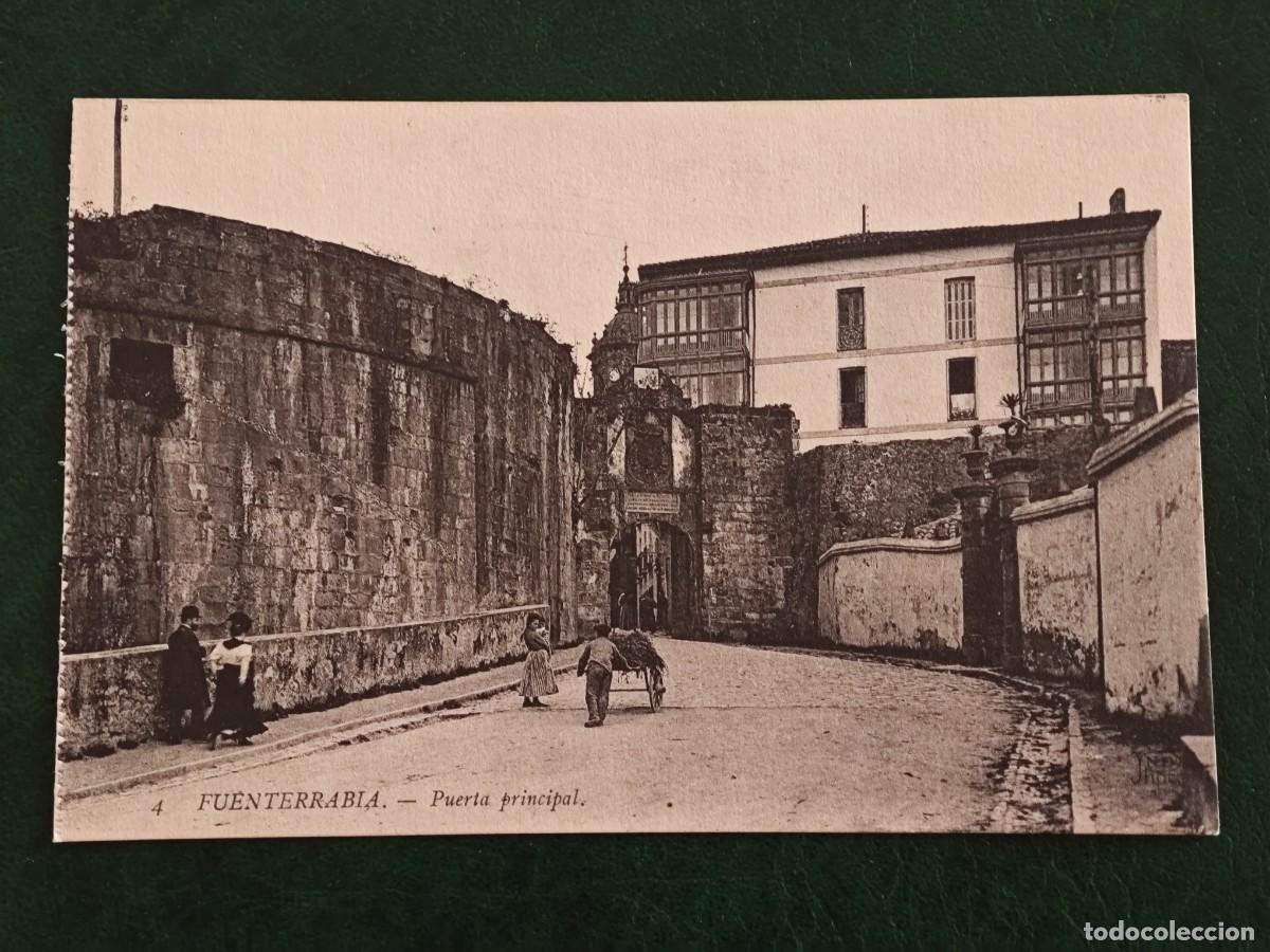 Postales: Postal Fuenterrabia Puerta Principal - Foto 1