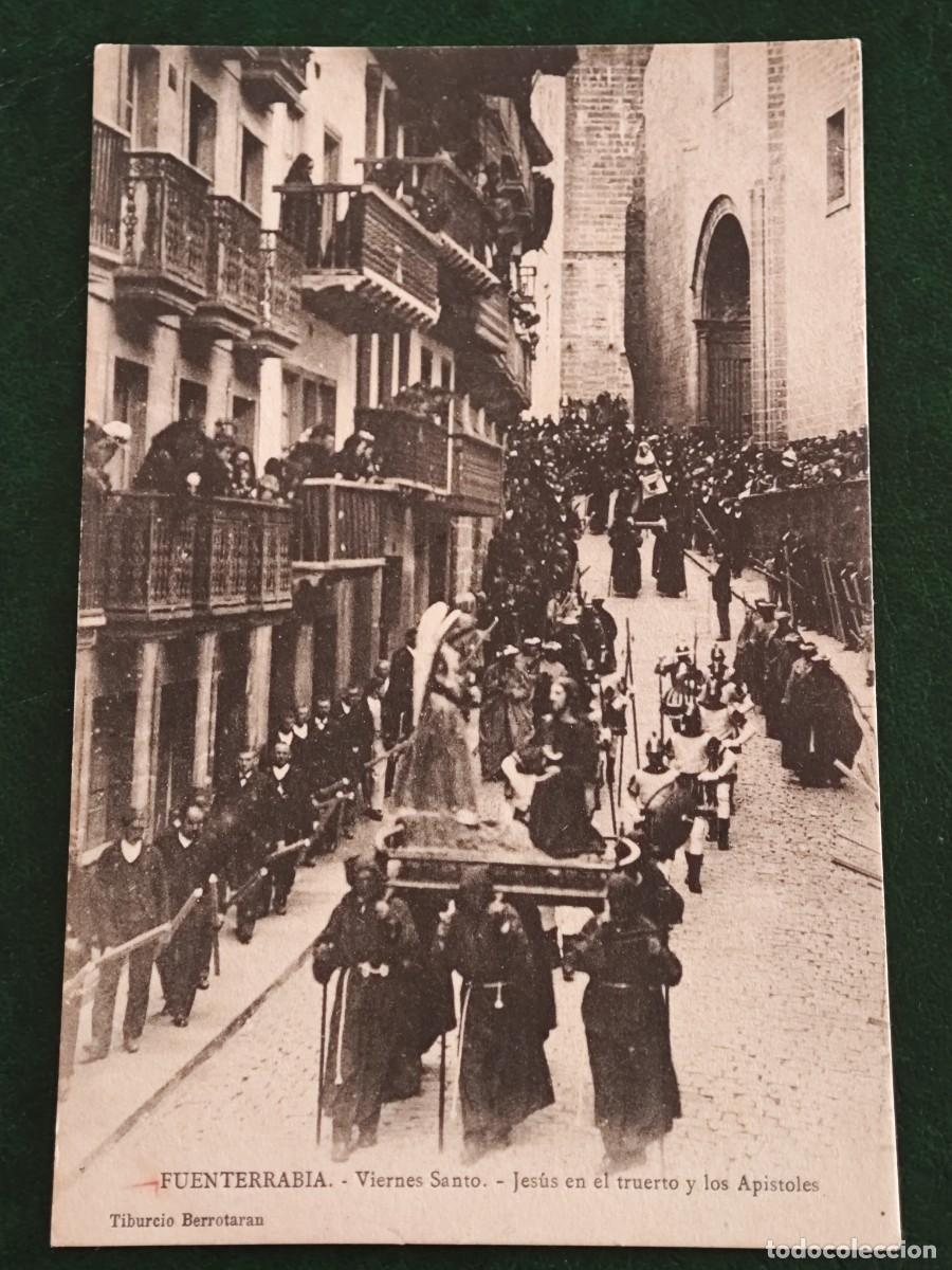 Postales: Postal Fuenterrabia Viernes Santo - Foto 1