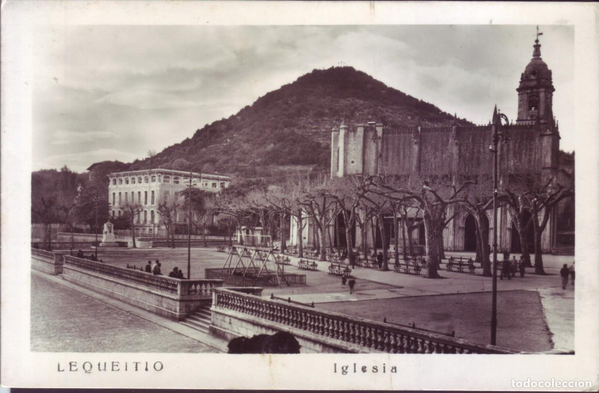 Postales: POSTAL ESPA&Ntilde;A - LEQUEITO - IGLESIA - Foto 1