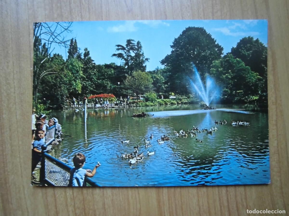 Postales: POSTAL BILBAO PARQUE Y ESTANQUE BEASCOA - Foto 1