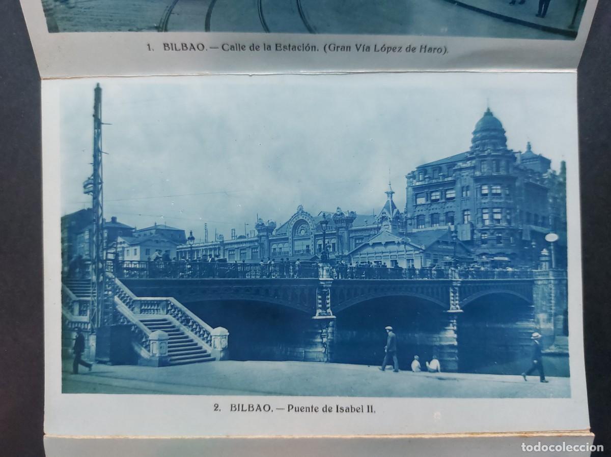 Postales: BILBAO - RECUERDO - BLOC 10 POSTALES - Foto 3