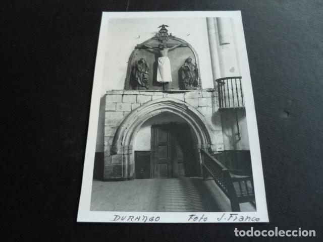 Postales: DURANGO VIZCAYA INTERIOR IGLESIA - Foto 1