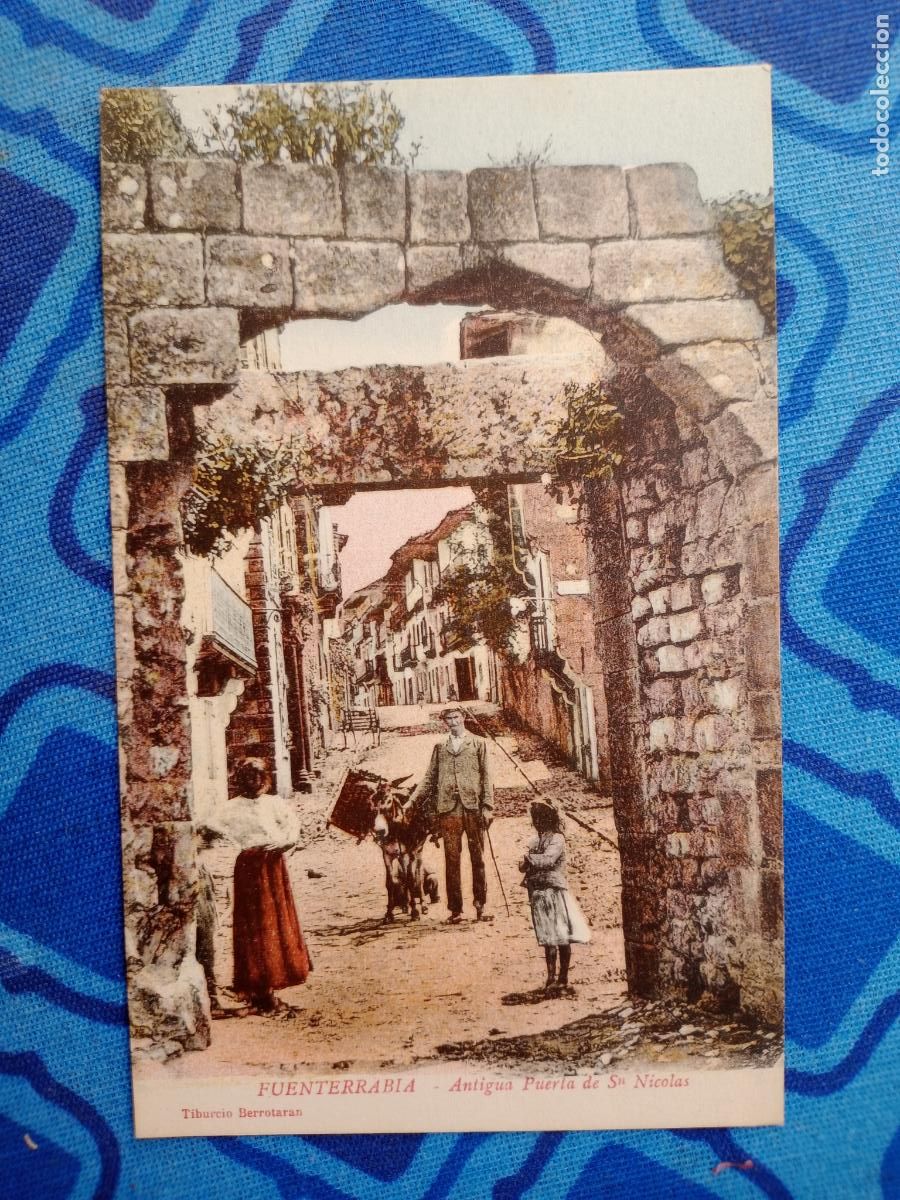 Postales: Fuenterrab&iacute;a, postal antigua - Foto 1