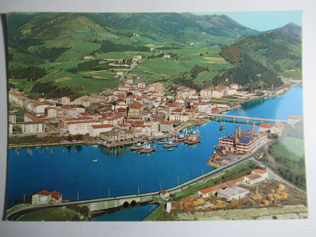 Postales: Orio - Vista a&eacute;rea - Circulada - Foto 1
