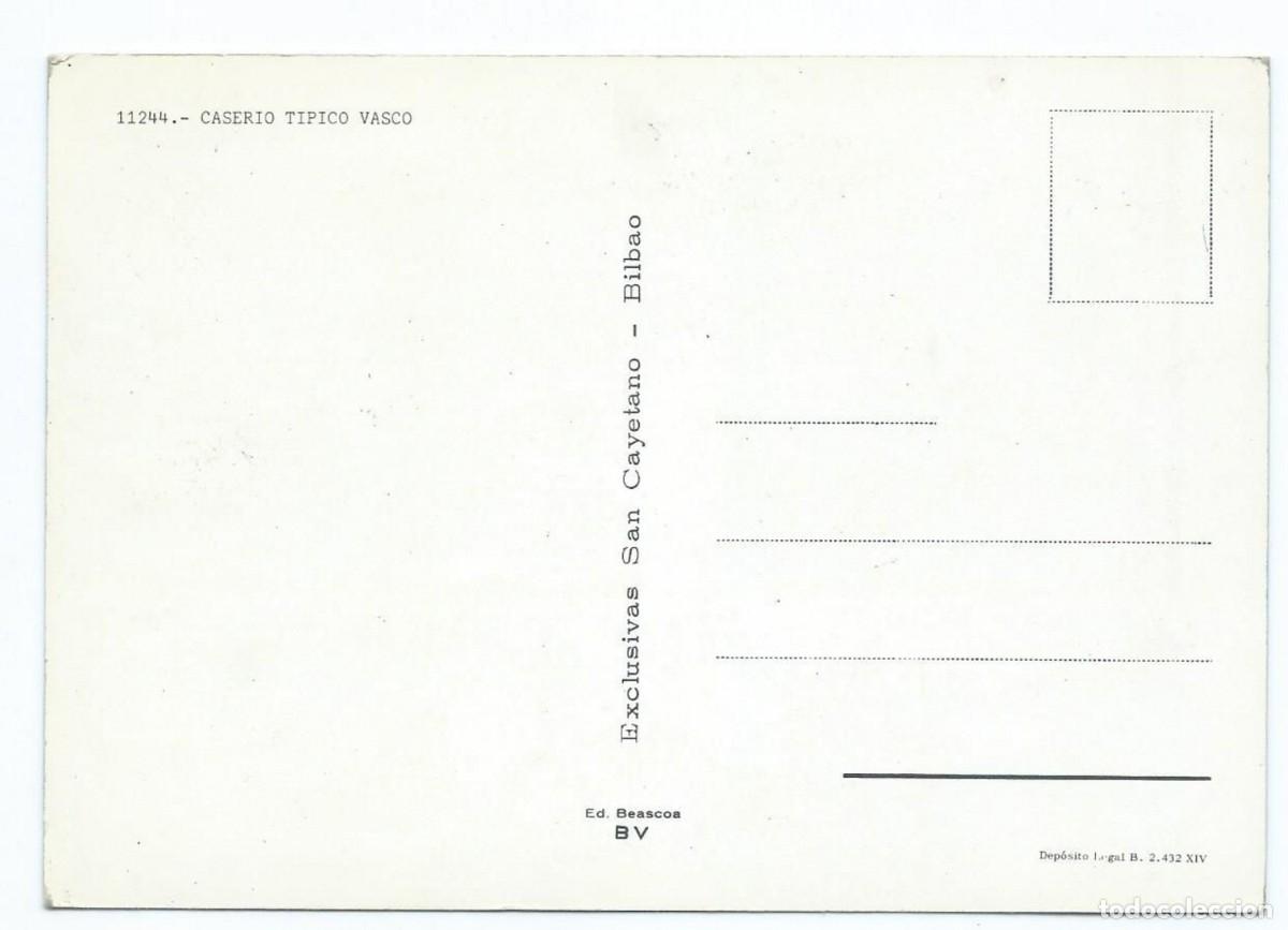 Postales: CASERIO TIPICO VASCO - Foto 2
