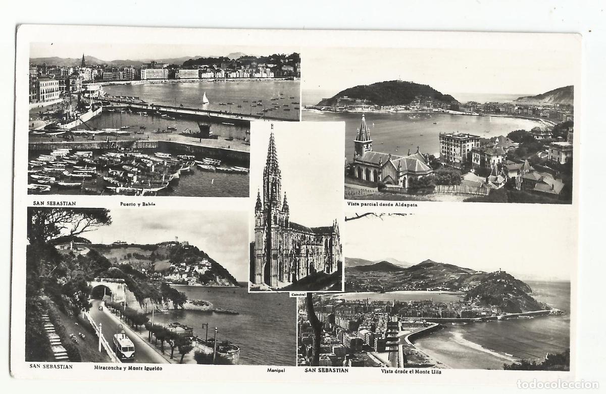Postales: POSTAL SAN SEBASTIAN ESCRITA - Foto 1