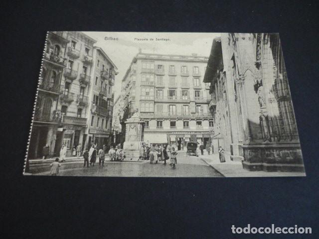 Postales: BILBAO PLAZUELA DE SANTIAGO - Foto 1