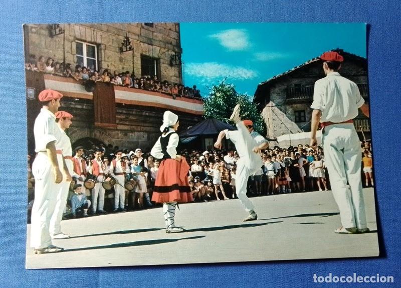 Postales: postal Folklore Vasco Ingurutxu escrita - Foto 1