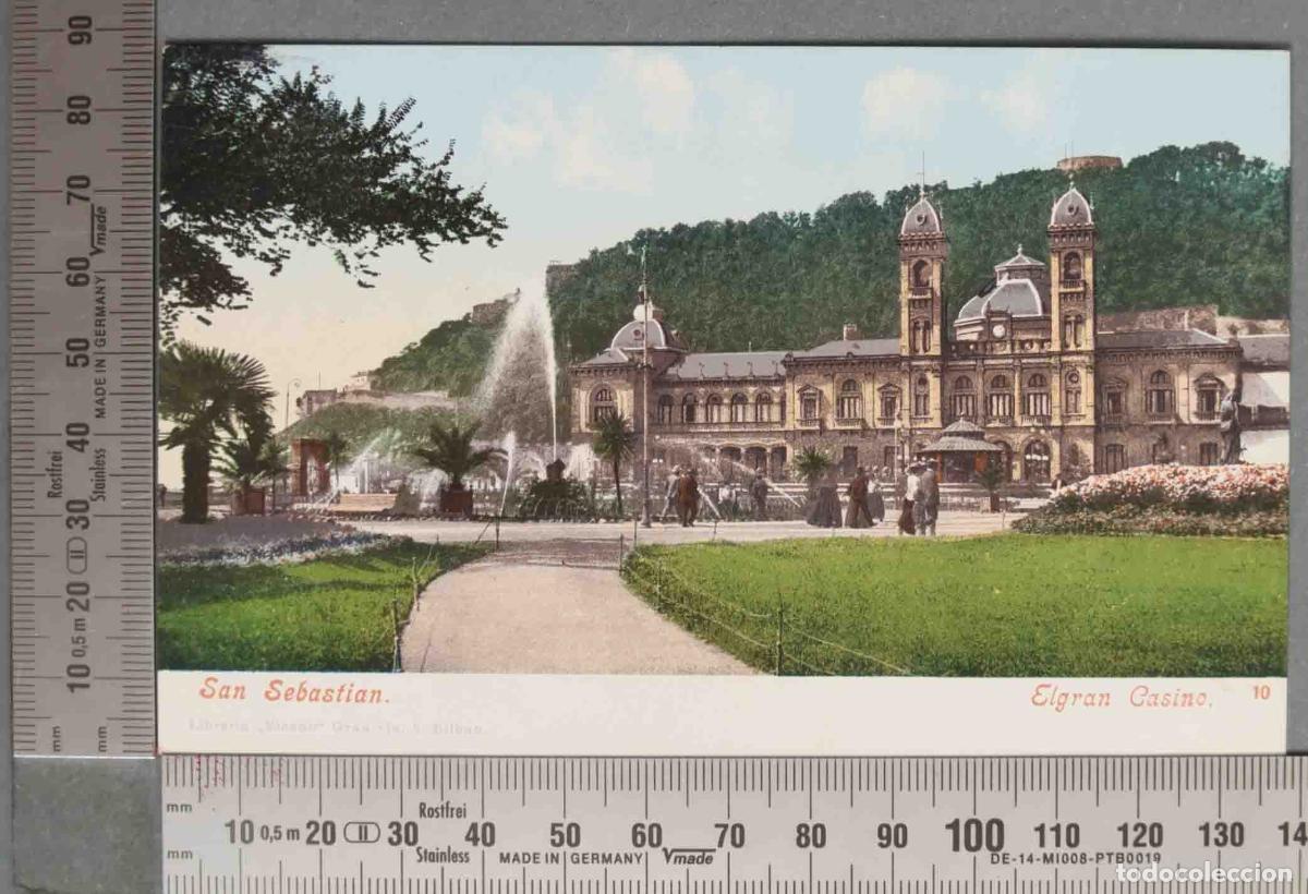 Postkarten: POSTAL. SAN SEBASTIAN. EL GRAN CASINO