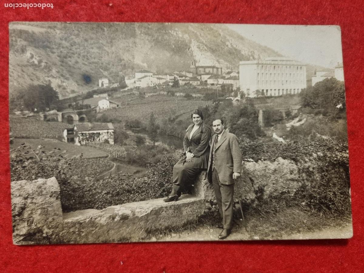 Postkarten: POSTAL ANTIGUA PAIS VASCO CESTONA GUIPUZCOA FOTOGRAFICA ORIGINAL P1755