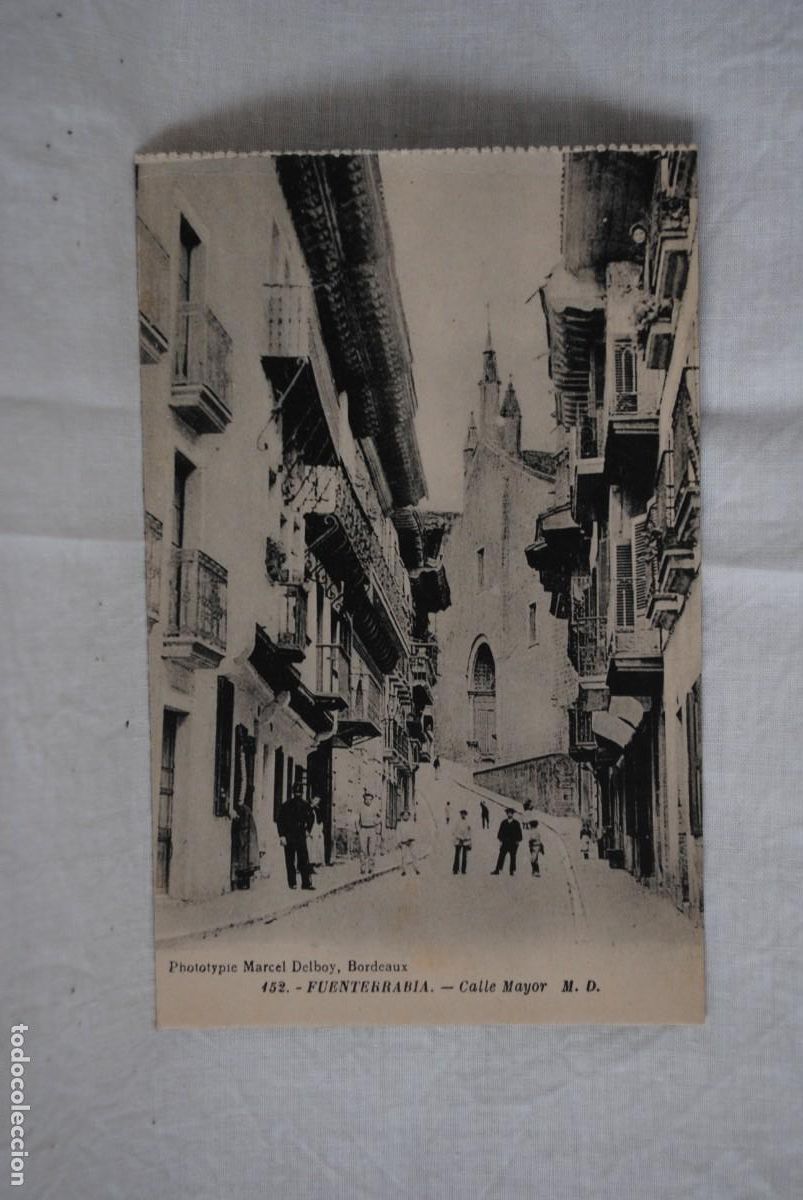 Postales: FUENTERRABIA , CALLE MAYOR . - Foto 1