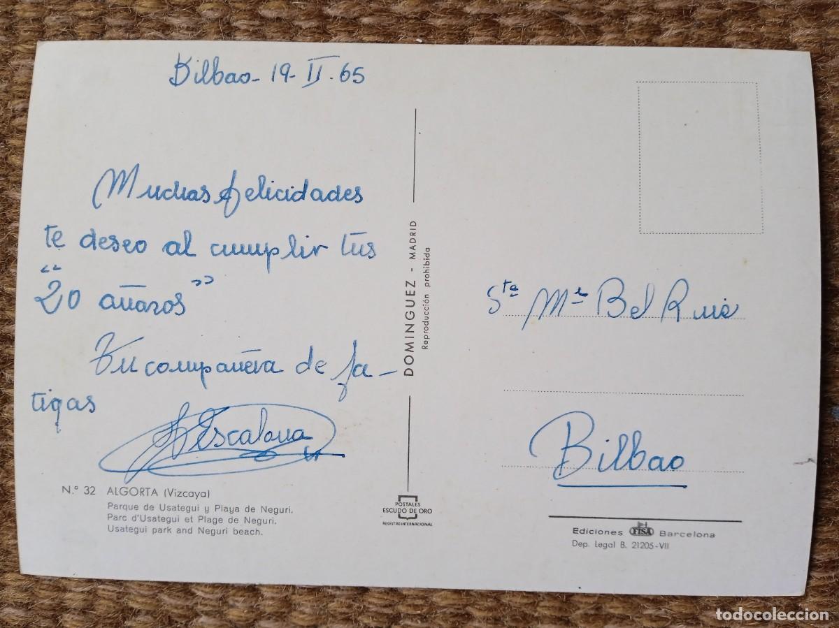 Postales: ALGORTA - VIZCAYA - ED. DOMINGUEZ - Foto 2