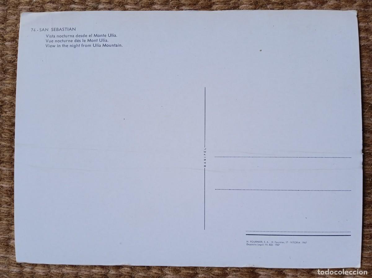 Postales: SAN SEBASTIAN - ED. MANIPEL - Foto 2