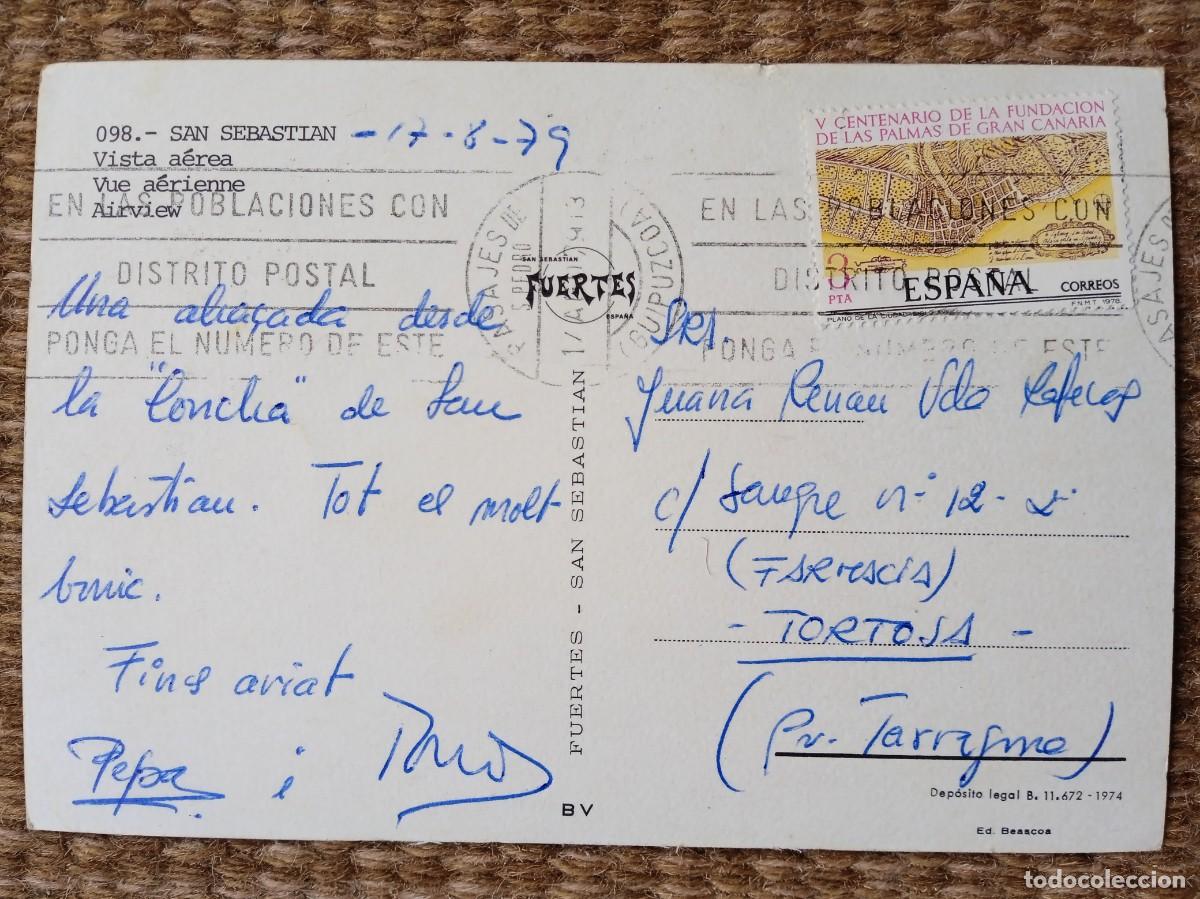 Postales: SAN SEBASTIAN - ED. FUERTES - Foto 2