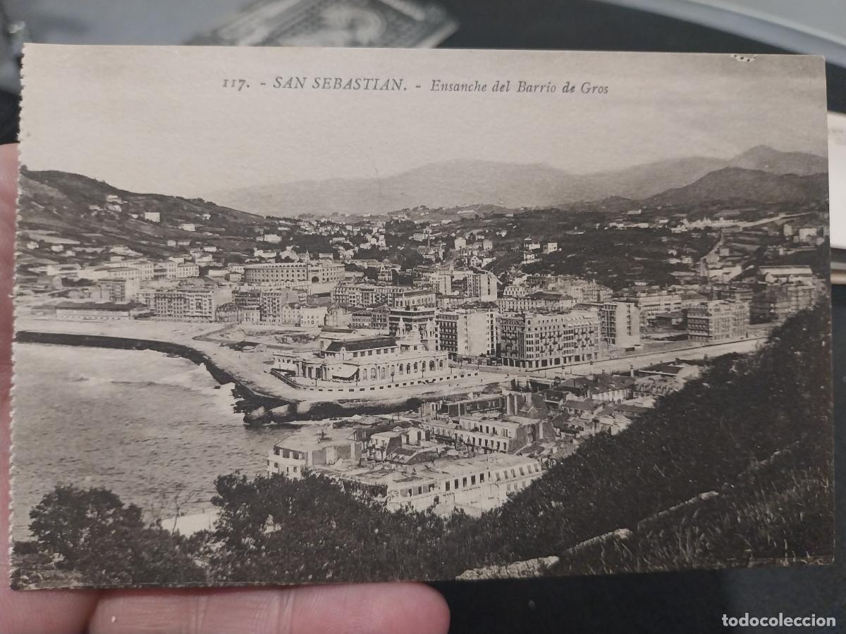 Postkarten: ENSANCHE BARRIO DE GROS SAN SEBASTIAN ED GREGORIO G GALARZA 117 SC