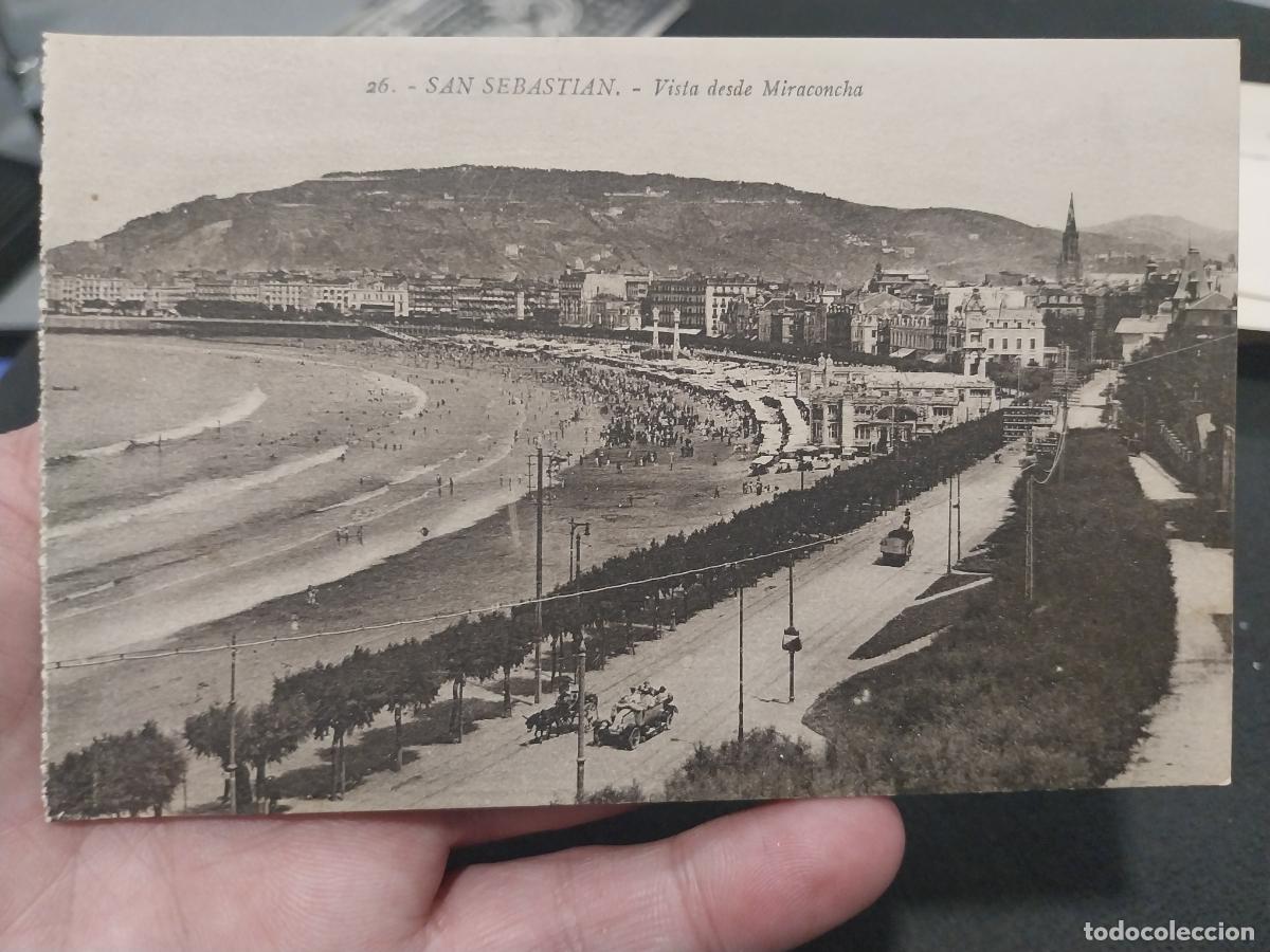 Postkarten: VISTA DESDE MIRACONCHA SAN SEBASTIAN ED GREGORIO G GALARZA 26 SC