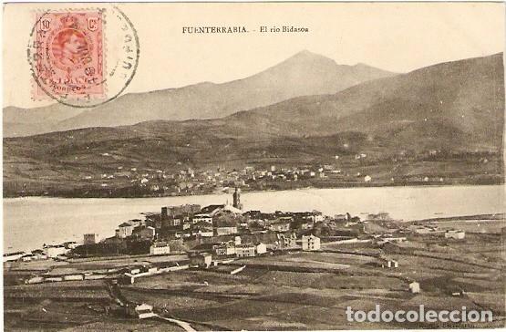 Postales: Fuenterrabia.- El r&iacute;o Bidasoa - Foto 1