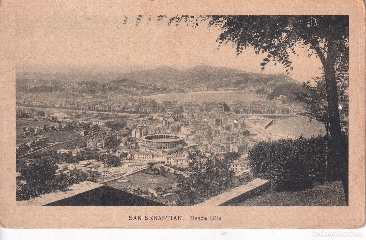 Postales: SAN SEBASTIAN DESDE ULIA - Foto 1