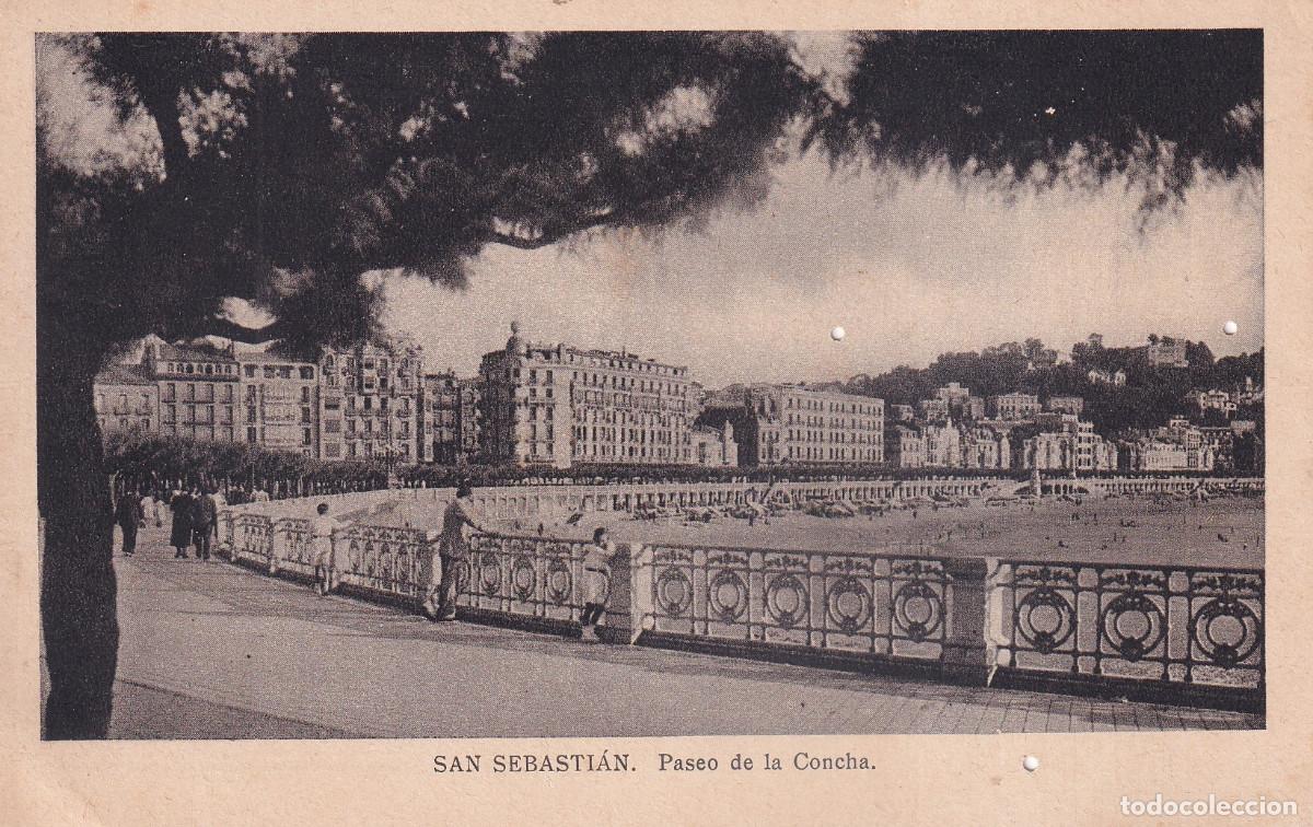 Postales: SAN SEBASTIAN PASEO DE LA CONCHA - Foto 1