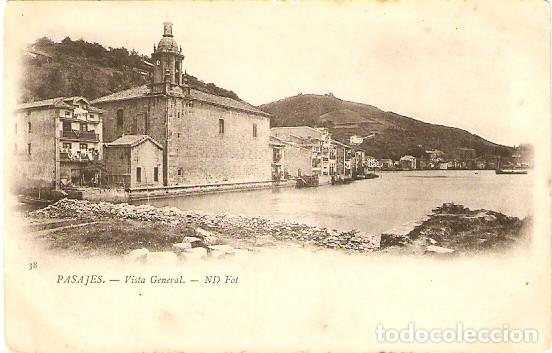 Postales: Pasajes.- Vista General - Foto 1