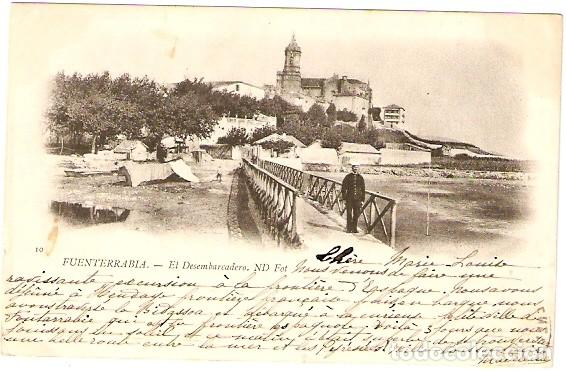 Postales: Fuenterrabia.- El Desembarcadero - Foto 1