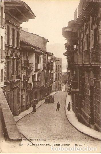 Postales: Fuenterrabia.- Calle Mayor - Foto 1