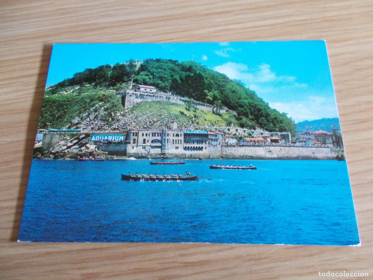 Postales: SAN SEBASTIAN --REGATA DE TRAINERAS - Foto 1