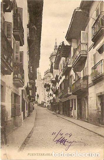Postales: Fuenterrabia.- Calle Mayor - Foto 1