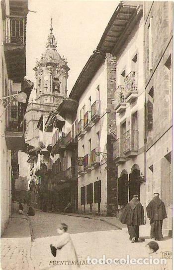 Postales: Fuenterrabia.- Calle Mayor - Foto 1