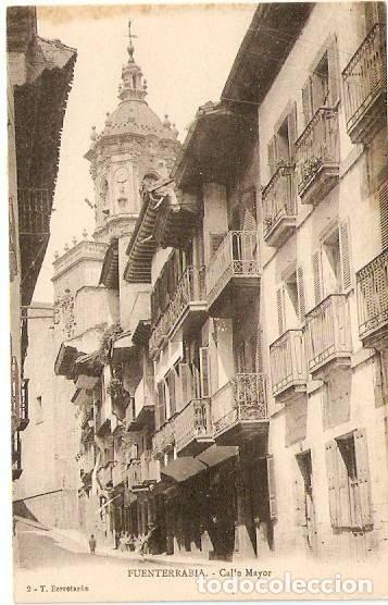 Postales: Fuenterrabia.- Calle Mayor - Foto 1
