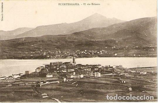 Postales: Fuenterrabia.- El r&iacute;o Bidasoa - Foto 1