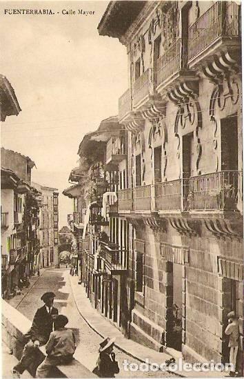 Postales: Fuenterrabia.- Calle Mayor - Foto 1