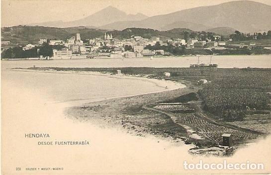 Postales: Hendaya.- Desde Fuenterrabia - Foto 1