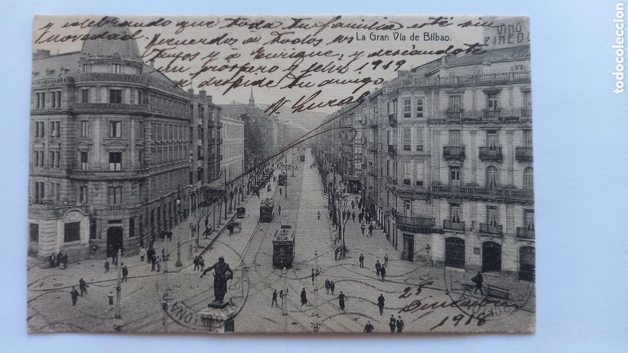 Postales: Postal BILBAO. La Gran V&iacute;a - Foto 1