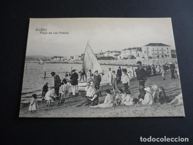 Postales: BILBAO PLAYA DE LAS ARENAS - Foto 1