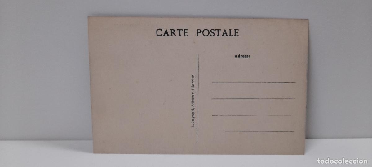 Postales: ANTIGUA POSTAL DE BIARRITZ . ATTELAGE BASQUE . SIN CIRCULAR - Foto 2